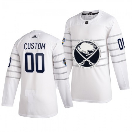 Miehille NHL Buffalo Sabres Pelipaita Custom Valkoinen 2020 NHL All-Star Adidas Authentic